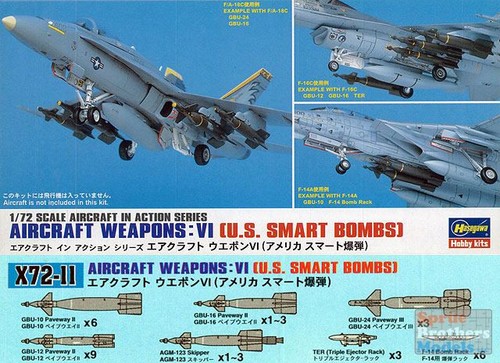 Has35011 hasegawa weapons - 1:72,