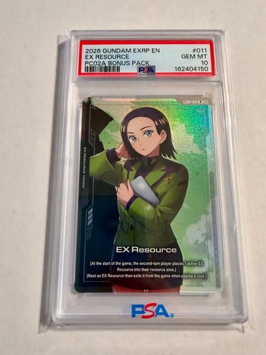 2026 gundam tcg resource - gundam, ex