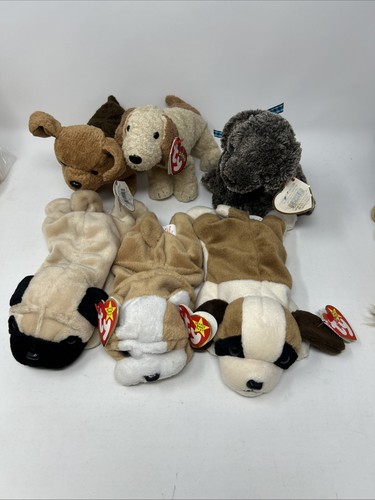 Beanie babies dog - beanie,