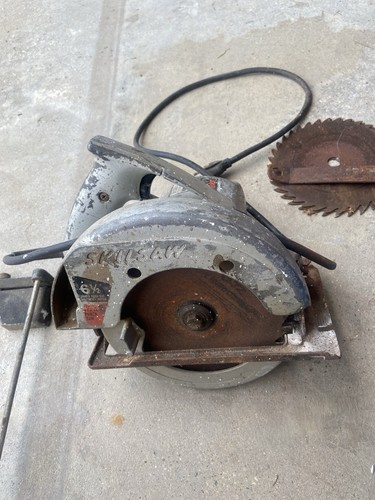 Vintage skilsaw power tool - skilsaw,