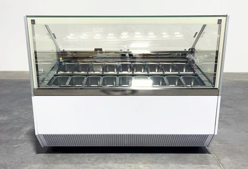 New commercial freezer ice - new, 68"
