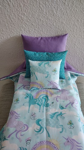 4pc unicorn bedding set - 4pc,