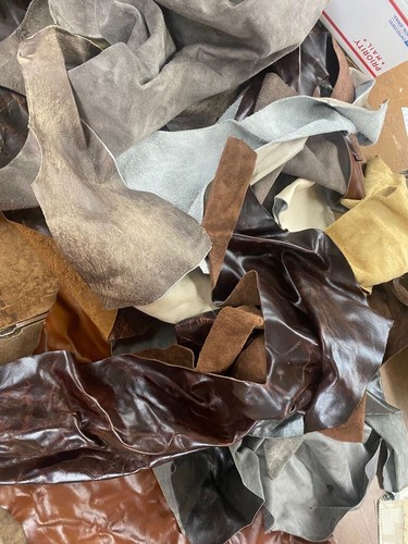 Pound leather mix colors - pound,