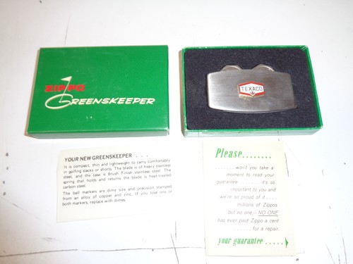 Zippo texaco greenskeeper - greenskeeper, in
