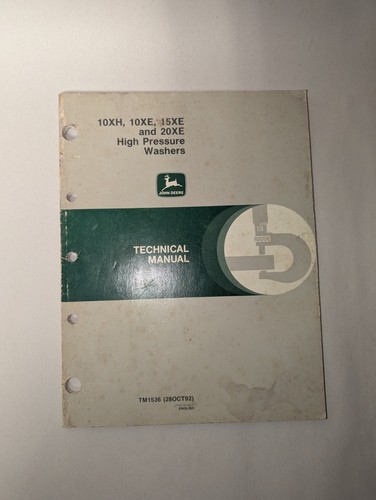 John deere 10xe 10xh 15xe - 10xh, 20xe