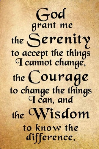 God serenity prayer positive - god,