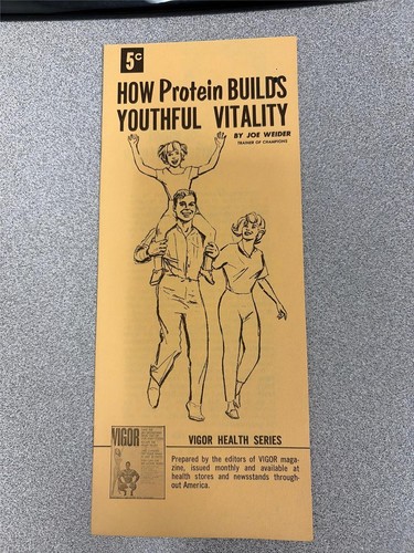 Joe weider how protein - joe, builds