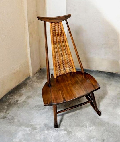 Mid century modern rocking - mid-century,