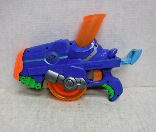 Blue orange nerf buzzsaw ball - blue/orange,