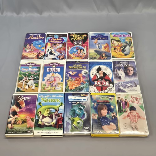 Walt disney movies vhs - walt,