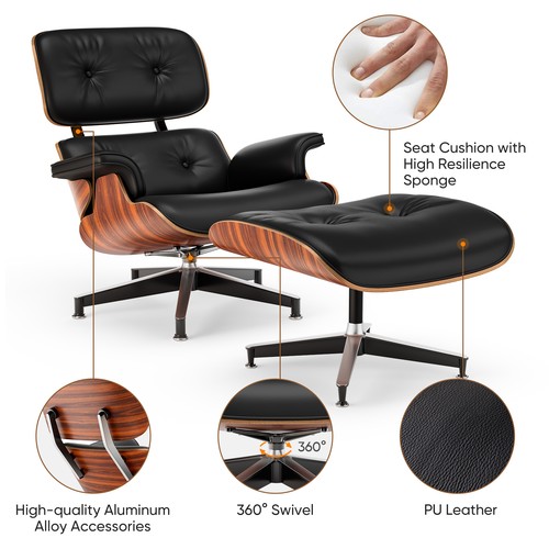 Mid century eams chaise - eams,