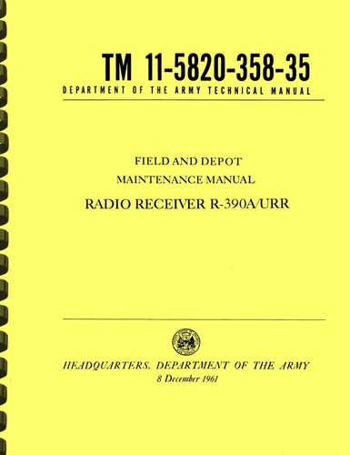 Collins 390a urr radio - r-390a, /