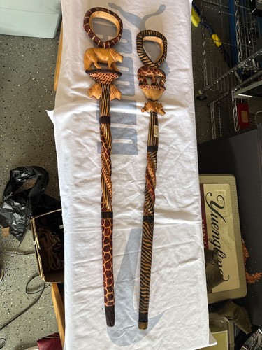 Hand carve african walking - hand,