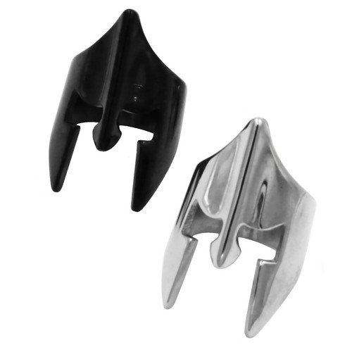 Trojan helmet ring mens - helmet,