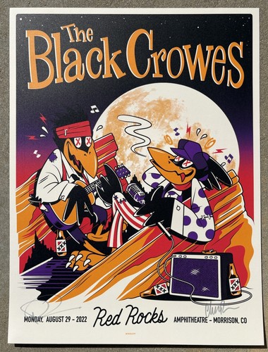 The black crowes band signed - the,