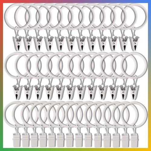 Pack white curtain rings - pack,