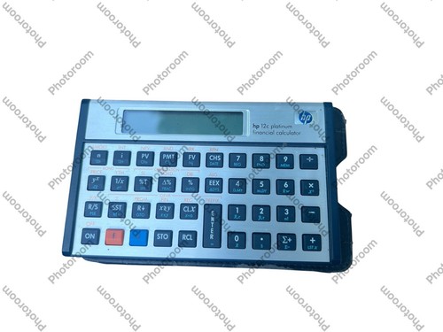 12c platinum calculator - 12c,