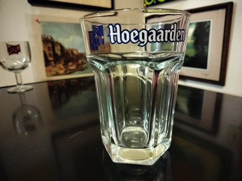 Hoegaarden beer glass - hoegaarden,