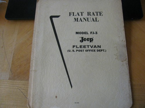 1960 flat rate manual - 1960, for