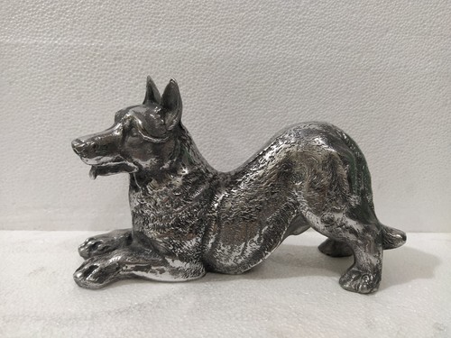 Metal german shepherd - german, dog