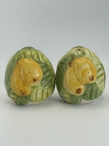 Vintage ceramic fruit salt - vintage,