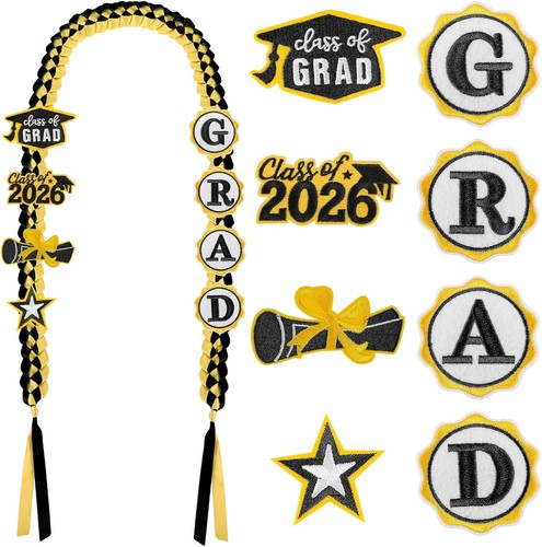 Class 2026 graduation lei - class,