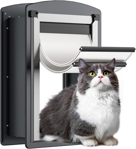 Weatherproof cat door for - weatherproof,