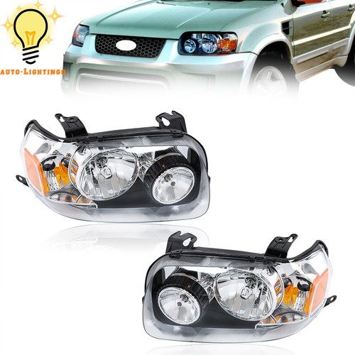 Pair halogen headlights - pair,