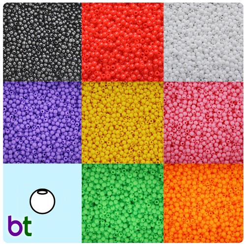 Beadtin opaque 4mm round - beadtin,
