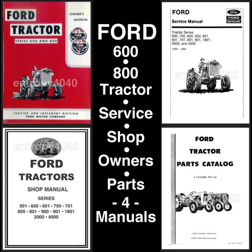 Ford 600 800 tractor service - 800,