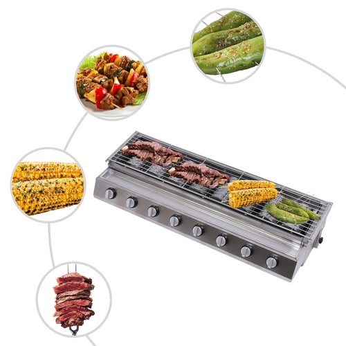 Lpg barbecue grill burner - grill, 8