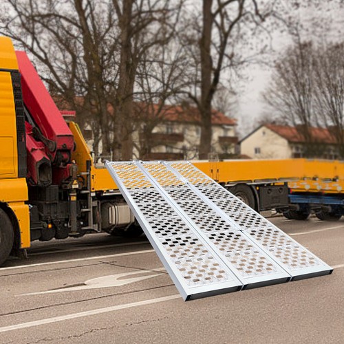 Aluminum trailer ramp loading - ramp,