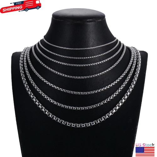 Stainless steel silver - 16-36",
