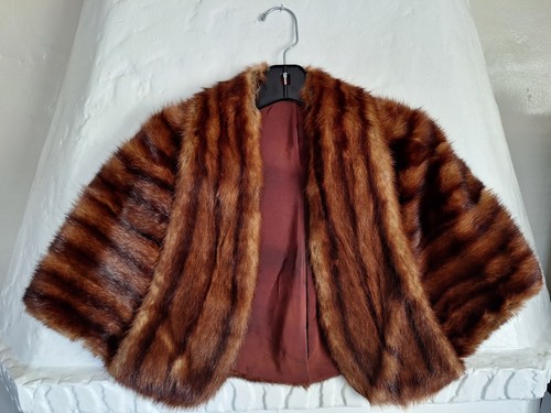Vintage red brown mink - vintage,