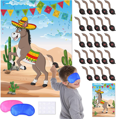Pin the tail - tail, on