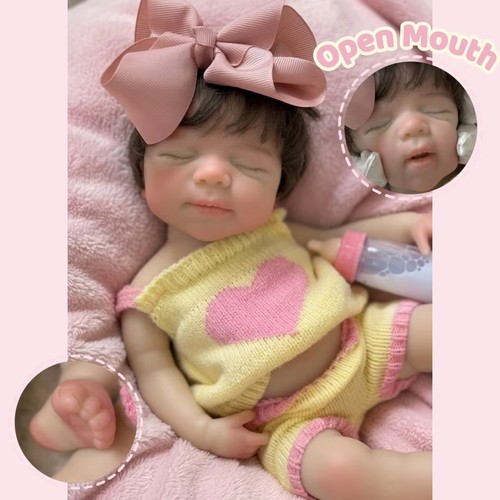 Silicone baby reborn painted - silicone,