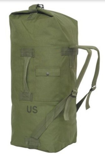 Military duffle bag - military, green