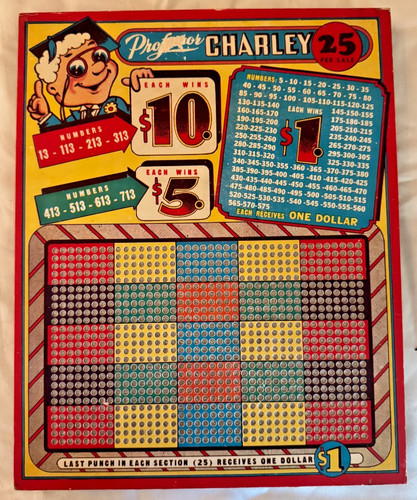 Vintage punch board trade - vintage,