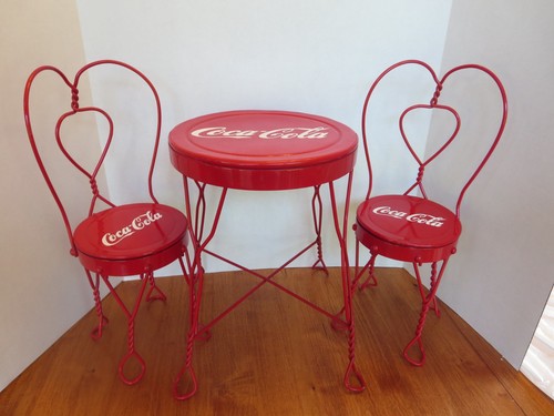 Coca cola red metal - red,