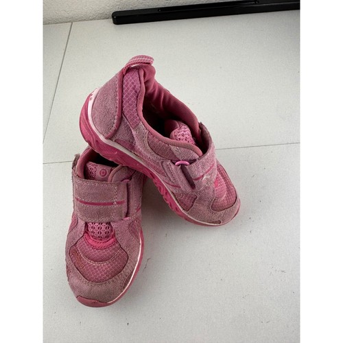 Pediped pink suede mesh hook - pediped,