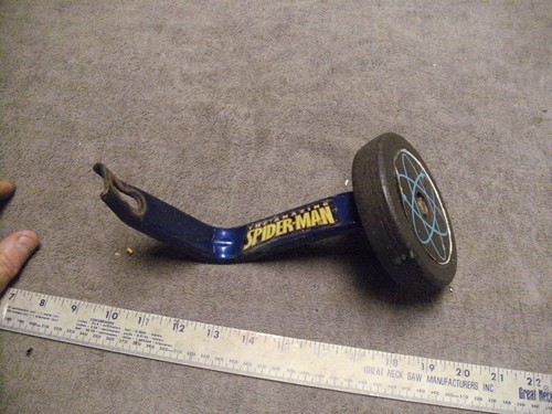 Used spiderman bicycle - spiderman,