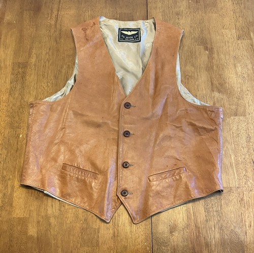 Vintage made leather - us,