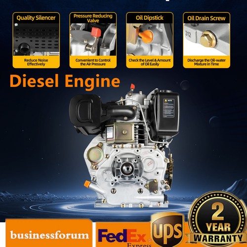 Diesel engine 418cc air cooled - diesel,