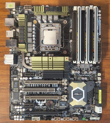 Vintage asus sabertooth - vintage, x58