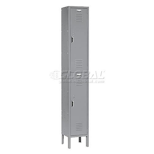 Tier door locker - 2-tier,