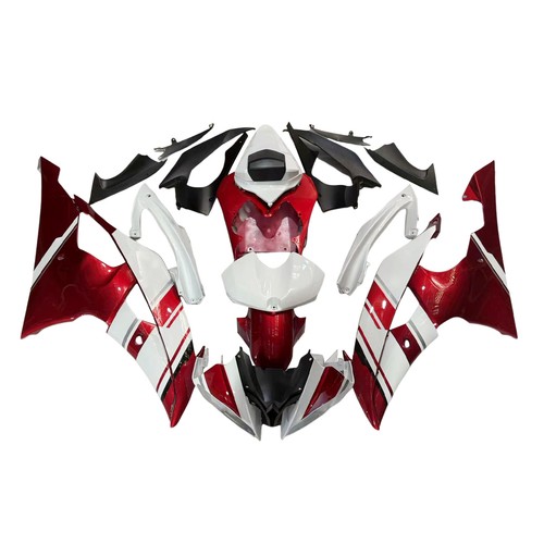 Candy red white fairings - candy, kit