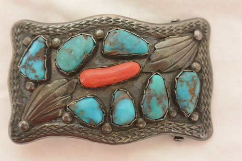 Signed juan calavaza zuni - signed, belt