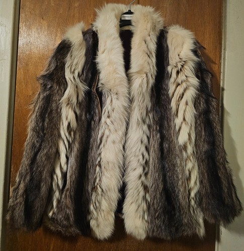 Vtg real genuine raccoon - vtg,