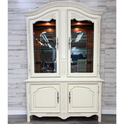 Cream piece china - 2, hutch