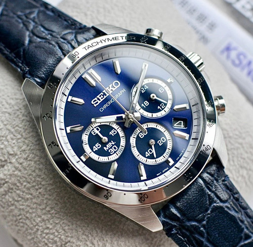 Seiko spirit blue - seiko, dial